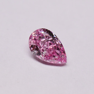 ファンシーインテンスパープリッシュピンクダイヤモンドルース｜0.271ct, Fancy Intence Purplish Pink, Pear Shape, SI2, CGL